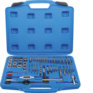 BGS Tap and Die Set | M3 - M12 | 56 pcs. 70104