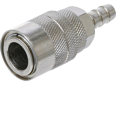 BGS Air Quick Coupler with 8 mm (5/16”) Hose Connection | USA / France Standard 7059