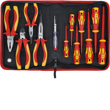 BGS VDE Pliers / Screwdriver Set | 12 pcs. 7140