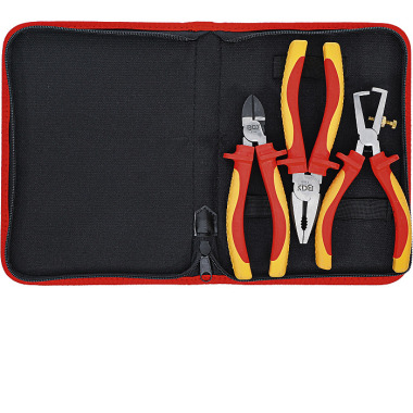 BGS VDE Pliers Set | 3 pcs. 7158