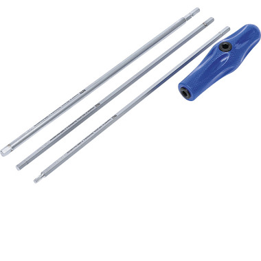 BGS Special Screwdriver Set | T-Star (for Torx) | internal Hexagon | 4 pcs. 7840