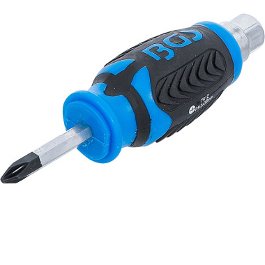 BGS Screwdriver, Blade with Hexagon profile | Cross Slot PH2 | Blade Length 38 mm 7912