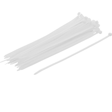 BGS Cable Tie Assortment | white | 4.8 x 250 mm | 50 pcs. 80770