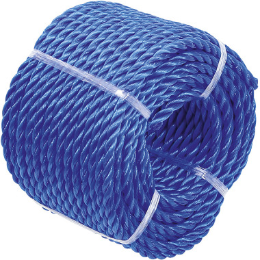 BGS Plastic Rope / All-Purpose Rope | 4 mm x 20 m | blue 80804