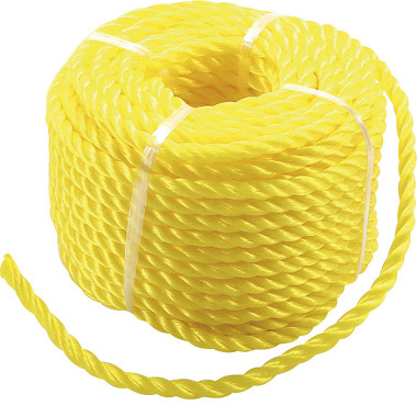 BGS Plastic Rope / All-Purpose Rope | 4 mm x 20 m | yellow 80805