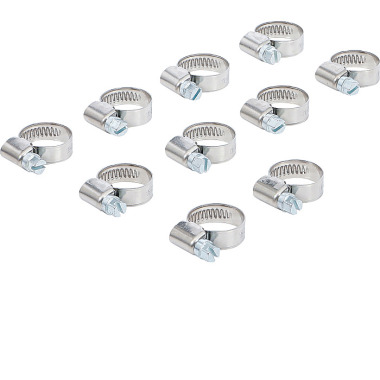 BGS Hose Clamps | Stainless | 12 x 20 mm | 10 pcs. 8095-12x20