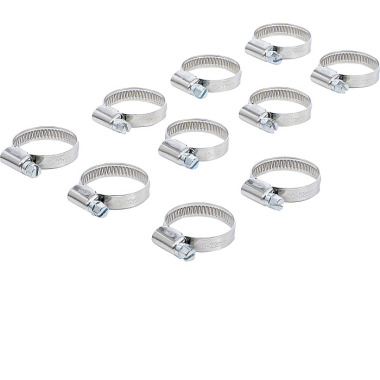 BGS Hose Clamps | Stainless | 20 x 32 mm | 10 pcs. 8095-20x32