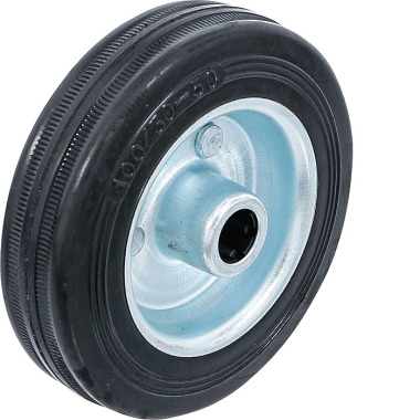 BGS Solid Rubber Wheel | steel rim | Ø 100 mm 80959