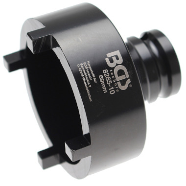 BGS Groove Nut Socket | external tooth | 69 mm | KM8 8265-10