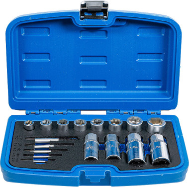 BGS Screw and Stud Extractor Set | 17 pcs. 8378