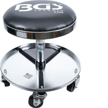 BGS Workshop Seat with 5 Castors | Ø 360 mm 8388