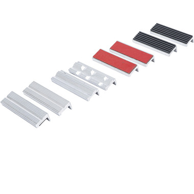 BGS Bench Vice Jaw Protector Set | Aluminium | 100 mm | 8 pcs. 8442