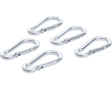 BGS Snap Hooks Set | 80 x 8 mm | 5 pcs. 85792