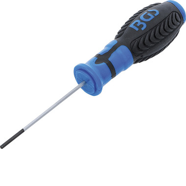 BGS Screwdriver | internal Hexagon 2.5 mm | Blade Length 75 mm 8629-3