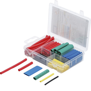 BGS Shrink Tube Assortment | coloured | 90 pcs. 88150