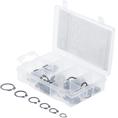 BGS External Circlip Assortment | Ø 8 - 19 mm | 78 pcs. 88168