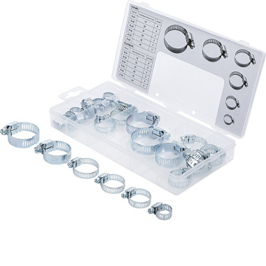 BGS Hose Clamp Assortment | 25 pcs. 88182