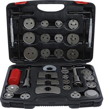 BGS Brake Piston Reset Tool Set | 35 pcs. 91115