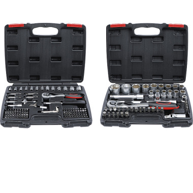 BGS Socket Set | 6.3 mm (1/4”) / 12.5 mm (1/2”) Drive | Inch Sizes | 174 pcs. 9192