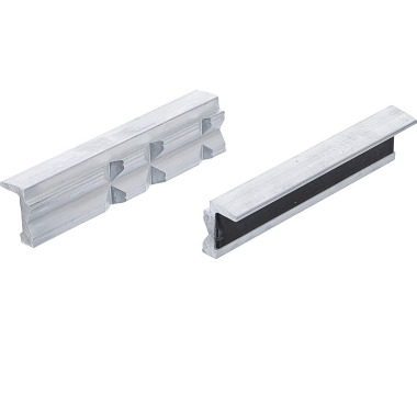 BGS Bench Vice Jaw Protectors | Aluminium | 125 mm | 2 pcs. 9284