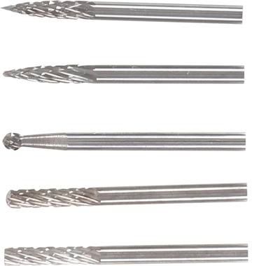 BGS HSS Milling Cutter Set, extra short | 5 pcs. 9596