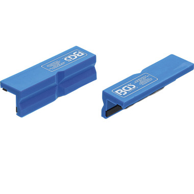 BGS Bench Vice Jaw Protectors | plastic | 100 mm | 2 pcs. 9796