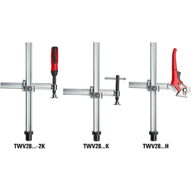 BESSEY Spannelement für Schweißtische mit variabler Ausladung TWV16 200/150 (2K-Kunststoffgriff) TWV16-20-15-2K