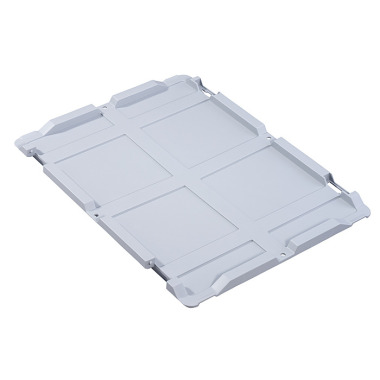 Allit ProfiPlus EuroBox Lid S 400, Scharnierdeckel, grau 456791