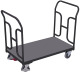 VARIOfit Double push-bar trolley with curved tubes External dimensions: 1,190 x 600 x 935 mm (W/D/H) sw-600.219/AG