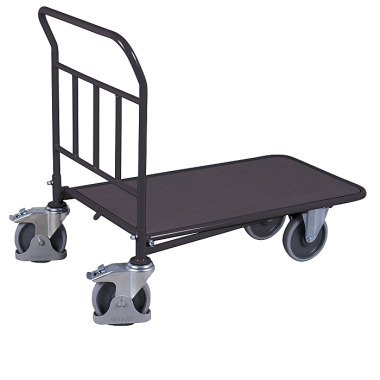 VARIOfit C+C trolley with load surface made of screen printing plate External dimensions: 990 x 640 x 965 mm (W/D/H) sw-500.111/AG