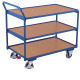 VARIOfit Table trolley with 3 shelves External dimensions: 1,325 x 825 x 1,010 mm (W/D/H) sw-800.660