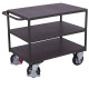 VARIOfit Heavy-duty table trolley with 3 shelves External dimensions: 1,390 x 800 x 925 mm (W/D/H) sw-800.617/AG