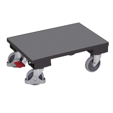 VARIOfit Euro system trolley with base External dimensions: 610 x 415 x 235 mm (W/D/H) sw-410.069/AG