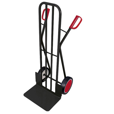 VARIOfit Tubular steel trolley with large bucket External dimensions: 570 x 585 x 1,310 mm (W/D/H) sk-710.214/AG