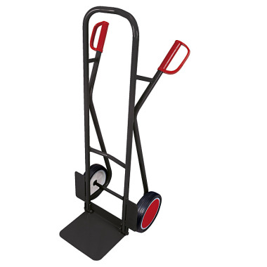 VARIOfit Tubular steel trolley with fold-down bucket External dimensions: 570 x 545 x 1,300 mm (W/D/H) sk-710.216/AG