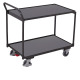 VARIOfit Table trolley with 2 shelves, RAL 7016 External dimensions: 1,125 x 625 x 1,010 mm (W/D/H) sw-600.500/AG