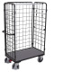 VARIOfit Three-wall parcel trolley, high, RAL 7016 External dimensions: 1,040 x 525 x 1,780 mm (W/D/H) sw-500.306/AG