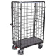 VARIOfit Four-wall parcel trolley, high, RAL 7016 External dimensions: 1,040 x 540 x 1,780 mm (W/D/H) sw-500.405/AG