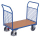 VARIOfit Double end wall trolley with wire External dimensions: 1,190 x 600 x 1,015 mm (W/D/H) sw-600.201