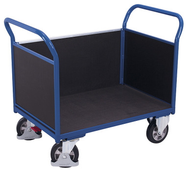 VARIOfit Three-wall trolley with screen printing plate External dimensions: 1,195 x 700 x 1,015 mm (W/D/H) sw-700.322