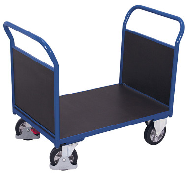 VARIOfit Double end wall trolley with screen printing plate External dimensions: 1,395 x 800 x 1,015 mm (W/D/H) sw-800.212