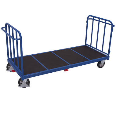 VARIOfit Double end wall trolley with vertical struts External dimensions: 1,575 x 900 x 1,105 mm (W/D/H) sw-1303