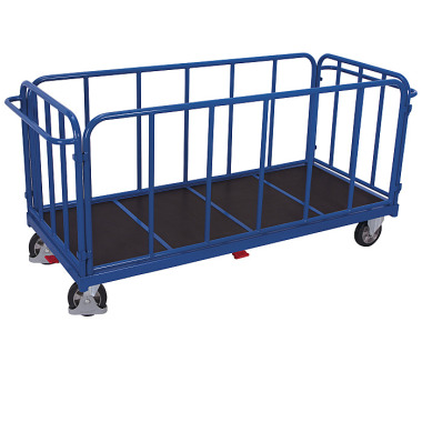 VARIOfit Four-wall trolley with vertical struts External dimensions: 1,875 x 900 x 1,105 mm (W/D/H) sw-1604