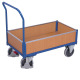 VARIOfit Box trolley with wood External dimensions: 975 x 500 x 975 mm (W/D/H) sw-500.402