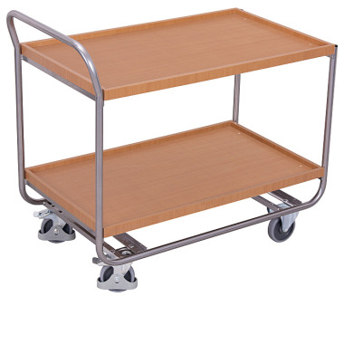 VARIOfit Aluminium table trolley External dimensions: 1,090 x 600 x 975 mm (W/D/H) ap-412.000