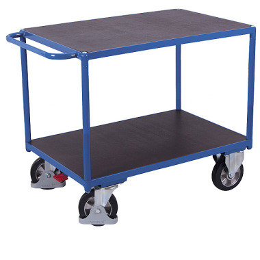 VARIOfit Heavy-duty table trolley with 2 shelves External dimensions: 1,790 x 800 x 925 mm (W/D/H) sw-800.511