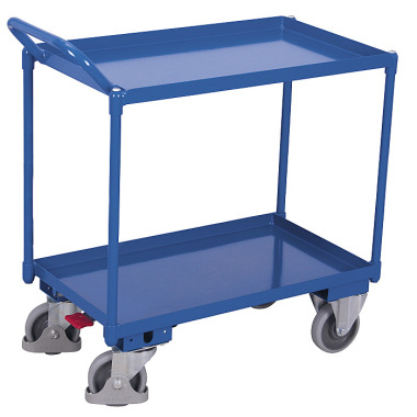 VARIOfit Table trolley with 2 shelves External dimensions: 1,015 x 500 x 1,025 mm (W/D/H) sw-500.523