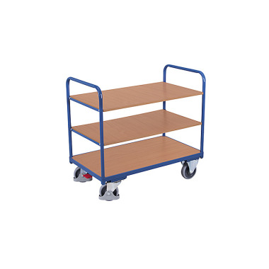 VARIOfit Low shelf trolley Outer dimensions: 910 x 500 x 990 mm (W/D/H) sw-500.206