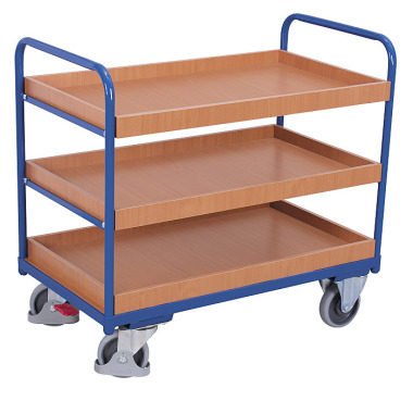 VARIOfit Low shelf trolley External dimensions: 910 x 500 x 990 mm (W/D/H) sw-500.209