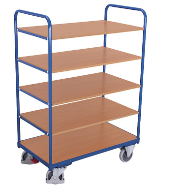 VARIOfit High shelf trolley External dimensions: 910 x 500 x 1,530 mm (W/D/H) sw-500.212